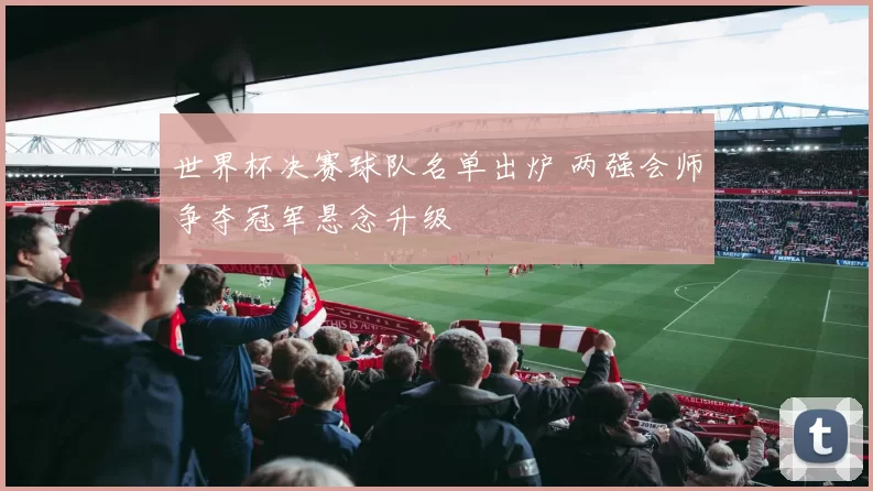 世界杯决赛球队名单出炉 两强会师争夺冠军悬念升级